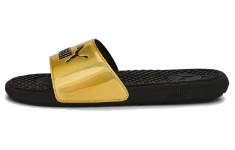 Buy (W) プーマ クールキャット スライド ゴールド (Puma Cool Cat Slide Gold) 386722-02