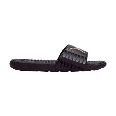 (W) Puma Cool Cat Echo Slide 'Black Team Gold'