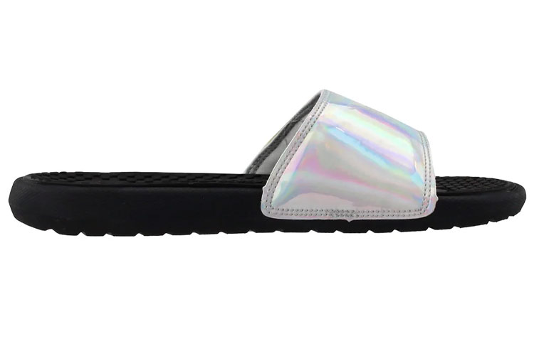 (W) Puma Cool Cat Opalescent Slides 'Black Silver' 圖 2