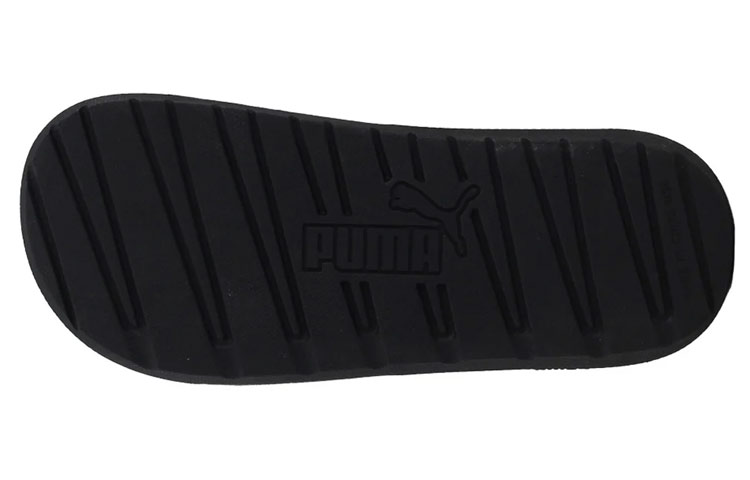 (W) Puma Cool Cat Opalescent Slides 'Black Silver' 圖 5