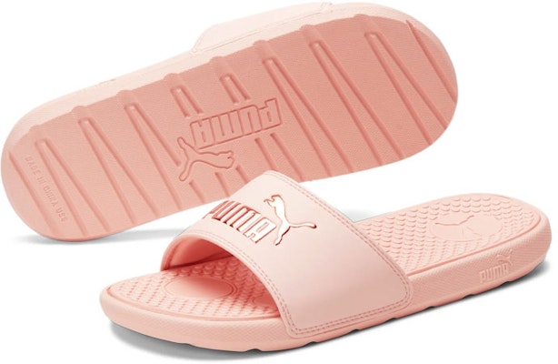 (W) Puma Cool Cat Slide 'Pink Rose Gold' - Selipar Wanita Merah Jambu Emas Mawar 371013-15 Shop (W) Puma Cool Cat Slide 'Pink Rose Gold' - Selipar Wanita Merah Jambu Emas Mawar 371013-15