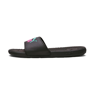 (W) Puma Cool Cat Slides 'Black Luminous Pink'