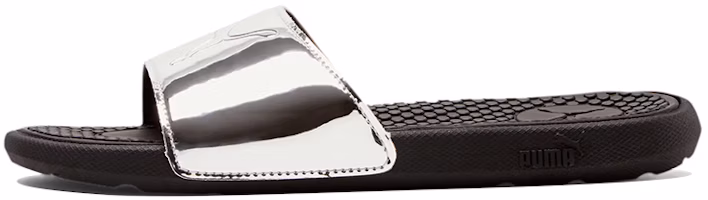 (Women) Puma Cool Cat Sport Foil Metallic Silver 373841-01 (Women) Puma Cool Cat Sport Foil Metallic Silver 373841-01