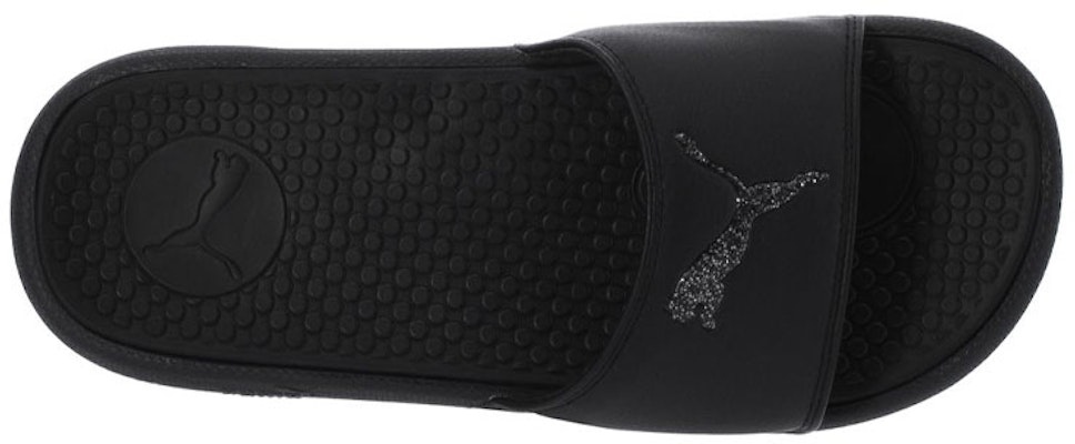 (Women) Puma Cool Cat Sport Glitter Slipper Black/Silver 371017-02 Shop (Women) Puma Cool Cat Sport Glitter Slipper Black/Silver 371017-02