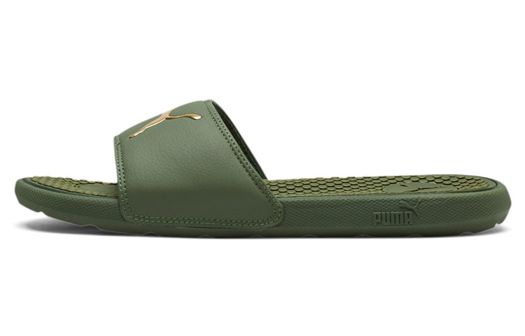 (Women) Puma Cool Cat Sport Slide 'Olivine Team Gold'  371016-15