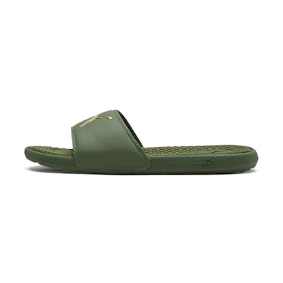 (W) Puma Cool Cat Sport Slide 'Olivine Team Gold'