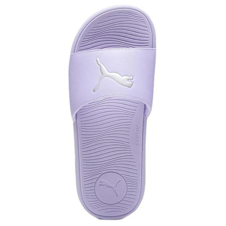 Lookbook (W) プーマ クールキャット スポーツ スライド (Vivid Violet Silver) 390963-12