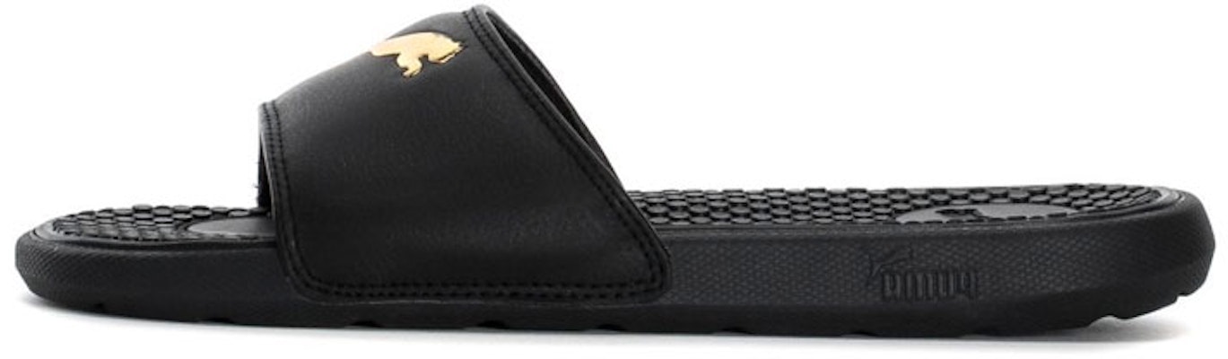 (Women) Puma Cool Cat Sport Slides 'Black Gold' 371016-01 Buy (Women) Puma Cool Cat Sport Slides 'Black Gold' 371016-01