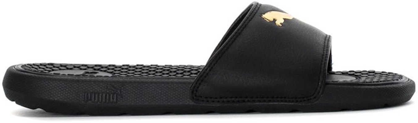 (Women) Puma Cool Cat Sport Slides 'Black Gold' 371016-01 Order (Women) Puma Cool Cat Sport Slides 'Black Gold' 371016-01