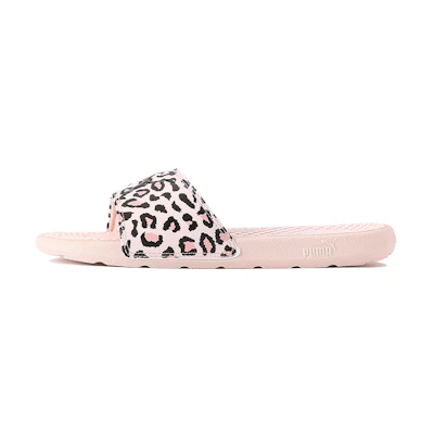 (W) Puma Cool Cat Sports Leopard Sandals Pink