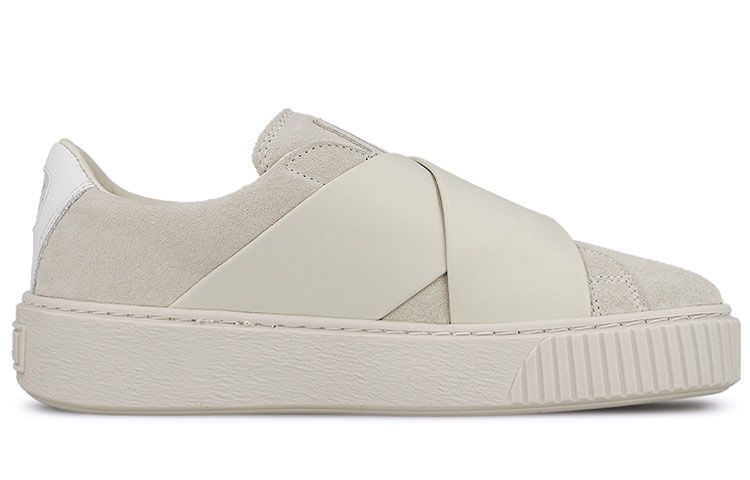 Order 珊瑚 x Puma 平台版 聯名款 潮流百搭運動板鞋 女款 灰色