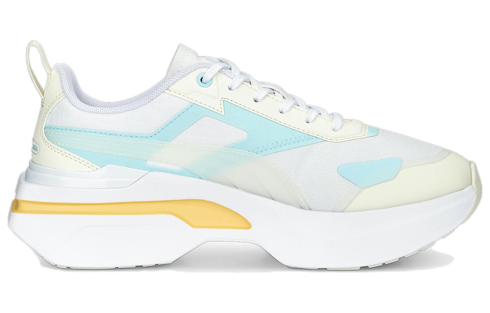 (W) Puma Cosmo Rider Soft 'White Blue Yellow' 圖 2
