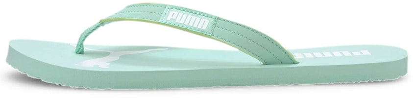 (Women) Puma Cosy Flip Sandals Green 370290-06 (Women) Puma Cosy Flip Sandals Green 370290-06