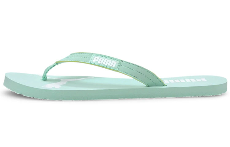 (Women) Puma Cosy Flip Sandals Green 370290-06