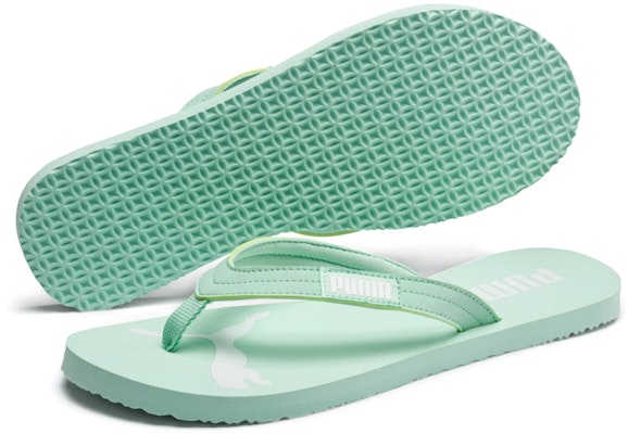 (Women) Puma Cosy Flip Sandals Green 370290-06 Shop (Women) Puma Cosy Flip Sandals Green 370290-06