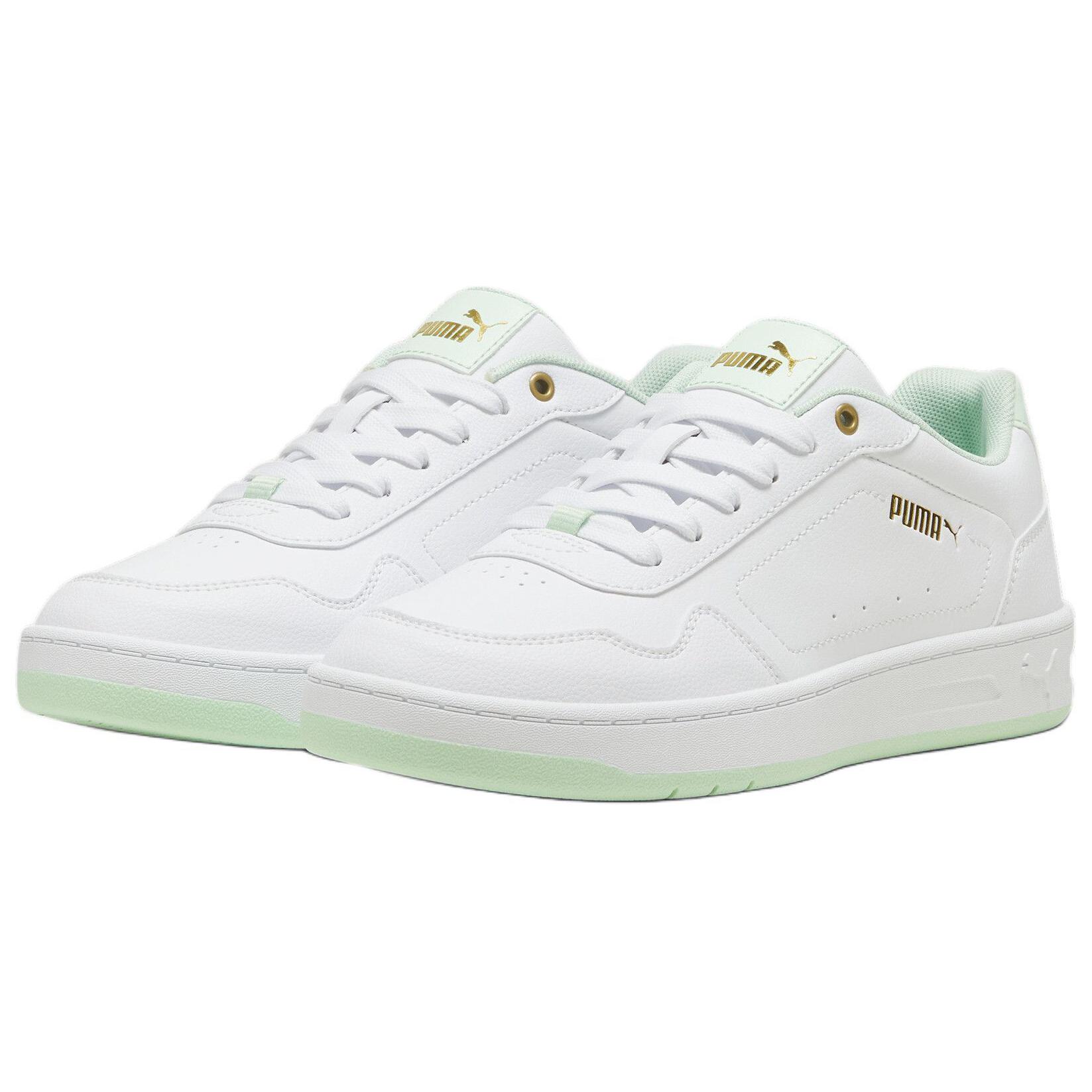 Lookbook (W) Puma Court Classy 'Putih Fresh Mint' 395021-07