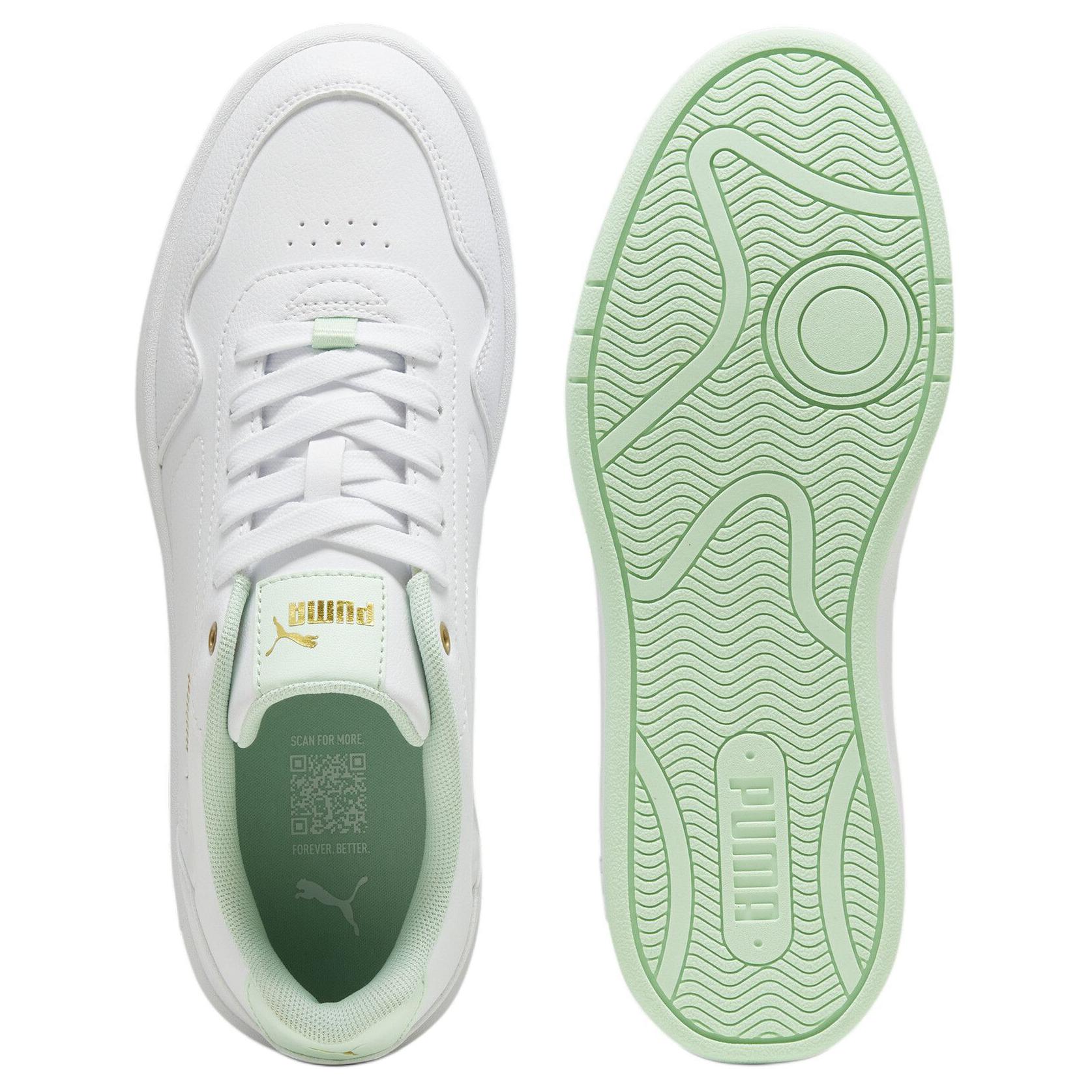 Shop (W) Puma Court Classy 'Putih Fresh Mint' 395021-07
