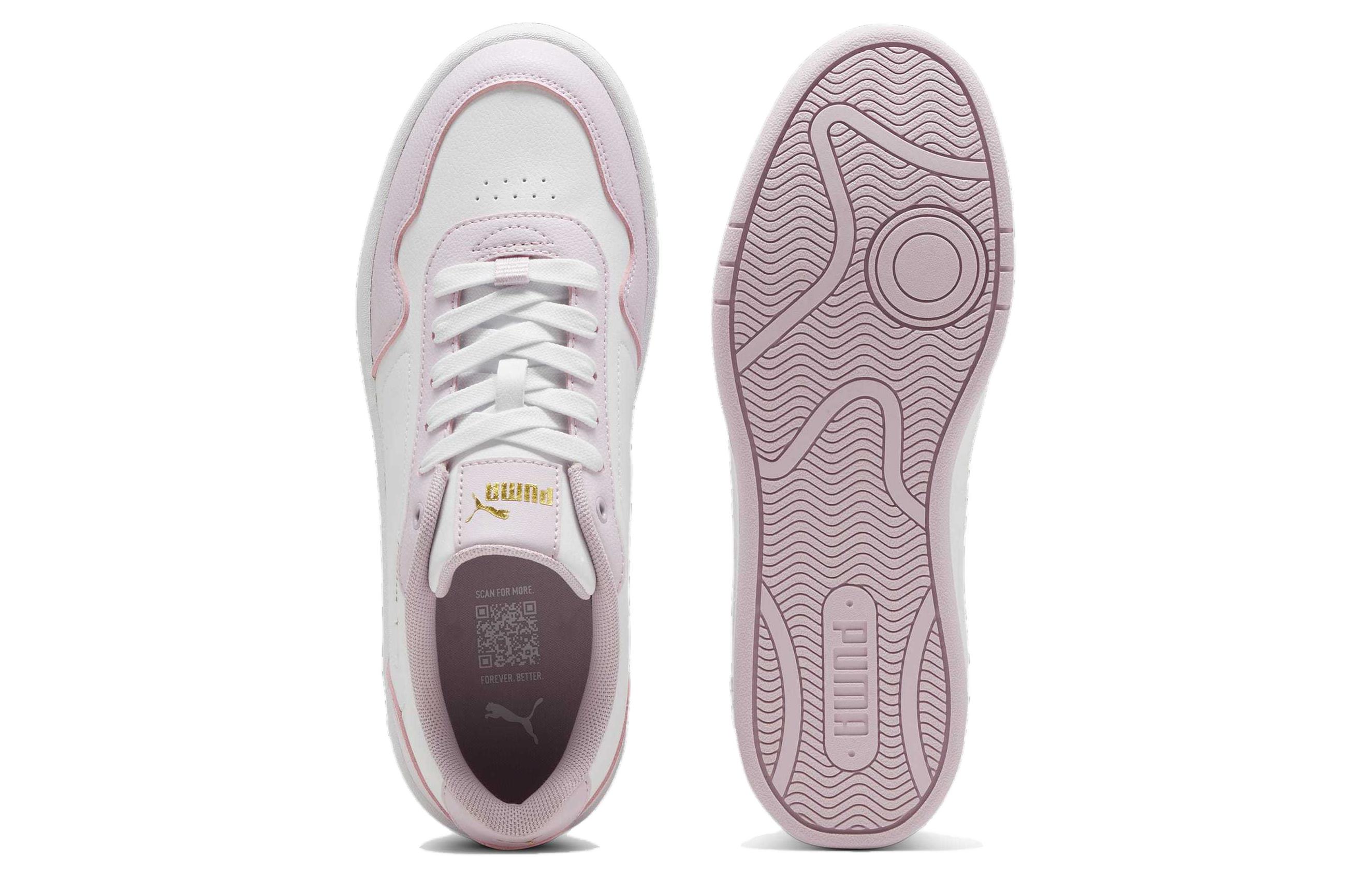 Shop (W) Puma Court Classy 'Putih Anggur Mist' 395021-06