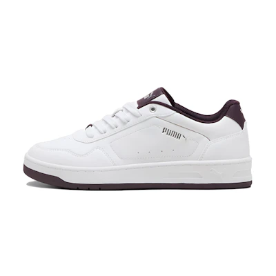 (W) Puma Court Classy 'White Midnight Plum'