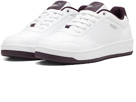 (W) (女性用) プーマ コートクラッシー 'ホワイト ミッドナイトプラム' 395021-08 395021-08 Lookbook (W) (女性用) プーマ コートクラッシー 'ホワイト ミッドナイトプラム' 395021-08 395021-08