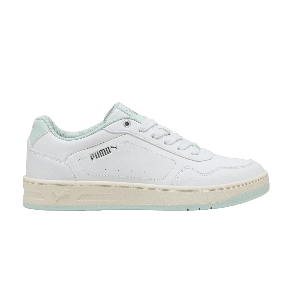 (Women) Puma Court Classy 'White Peaceful Blue' 395021-15
