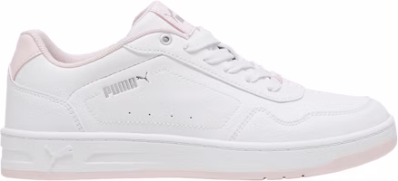(Women) Puma Court Classy 'White Pink Silver' 395021-04 (Women) Puma Court Classy 'White Pink Silver' 395021-04