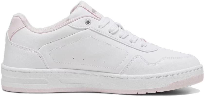 (Women) Puma Court Classy 'White Pink Silver' 395021-04 Order (Women) Puma Court Classy 'White Pink Silver' 395021-04