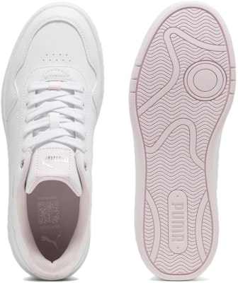 (Women) Puma Court Classy 'White Pink Silver' 395021-04 Shop (Women) Puma Court Classy 'White Pink Silver' 395021-04