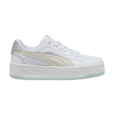 (W) Puma Court Lally Skye 'Aqua Metallics - White Feather Grey Peaceful Blue'