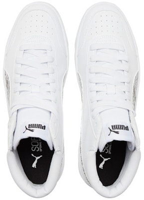 (Women) Puma Court Legend Mid-Casual Shoes White 382505-01 Lookbook (Women) Puma Court Legend Mid-Casual Shoes White 382505-01