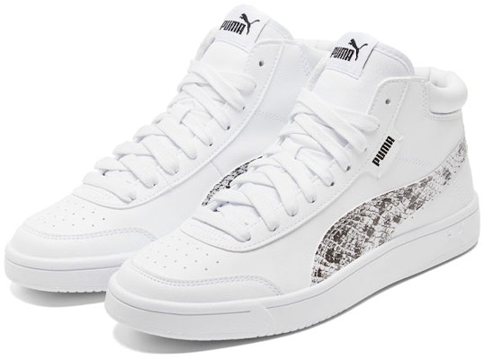 (Women) Puma Court Legend Mid-Casual Shoes White 382505-01 Shop (Women) Puma Court Legend Mid-Casual Shoes White 382505-01