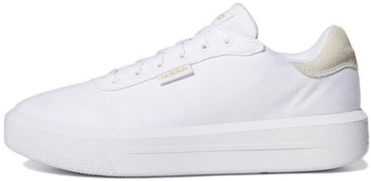 (Women) Puma Court Platform CLN 'White Gold Metallic' GZ1689 (Women) Puma Court Platform CLN 'White Gold Metallic' GZ1689