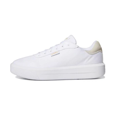 (W) Puma Court Platform CLN 'White Gold Metallic'