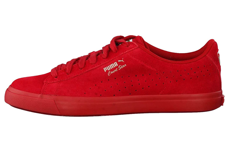 Buy (W) Puma Court Star Vulc Suede 'Merah' Terbaru Sneakers 363222-02
