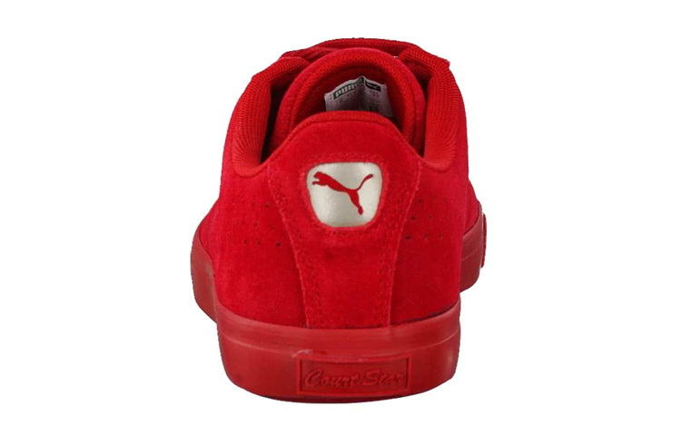 Shop (W) Puma Court Star Vulc Suede 'Merah' Terbaru Sneakers 363222-02