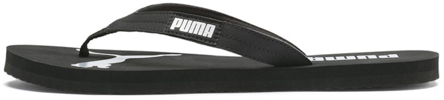 (Women) Puma Cozy Flip 'Black White' 370290-03 (Women) Puma Cozy Flip 'Black White' 370290-03