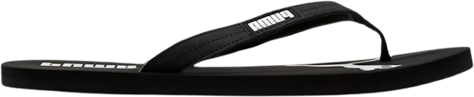 (Women) Puma Cozy Flip 'Black White' 370290-03 (Women) Puma Cozy Flip 'Black White' 370290-03