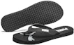 Lookbook (W) Puma Cozy Flip 'Hitam Putih' 370290-03