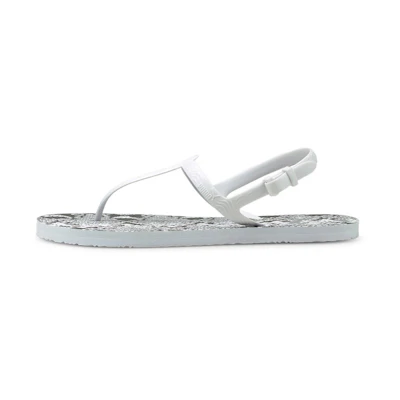 (W) Puma Cozy Sandal 'Untamed - White Black'