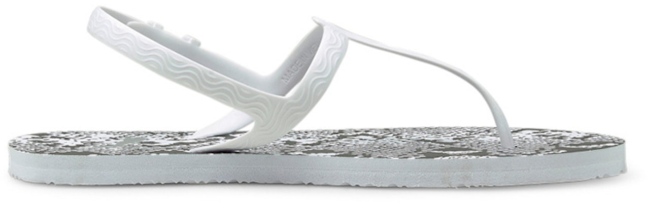(Women) Puma Cozy Sandal 'Untamed - White Black' 375213-03 Order (Women) Puma Cozy Sandal 'Untamed - White Black' 375213-03