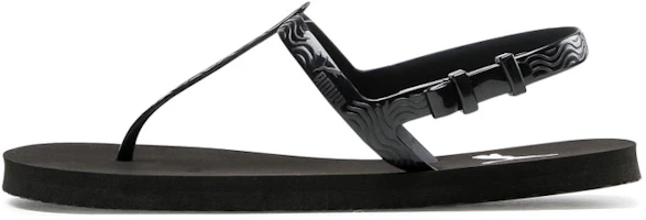 (Women) Puma Cozy Sandal Sandals Black 375212-01 (Women) Puma Cozy Sandal Sandals Black 375212-01