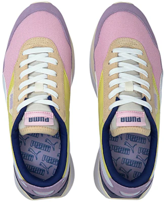 (Women) Puma Cruise Rider 'Pink Lady Yellow Pear' 375072-01 Purchase (Women) Puma Cruise Rider 'Pink Lady Yellow Pear' 375072-01