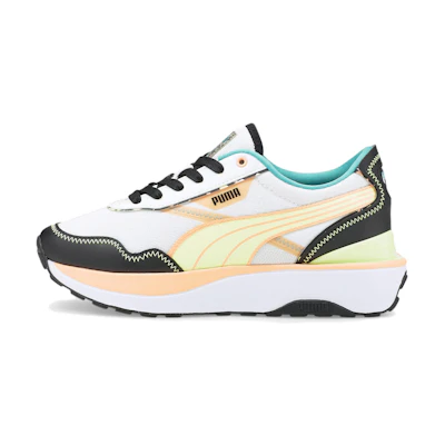 (W) Puma Cruise Rider 'Rave - White Fizzy Melon'