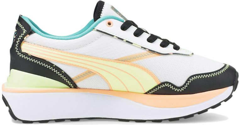 (Women) Puma Cruise Rider 'Rave - White Fizzy Melon' 383682-01 Order (Women) Puma Cruise Rider 'Rave - White Fizzy Melon' 383682-01