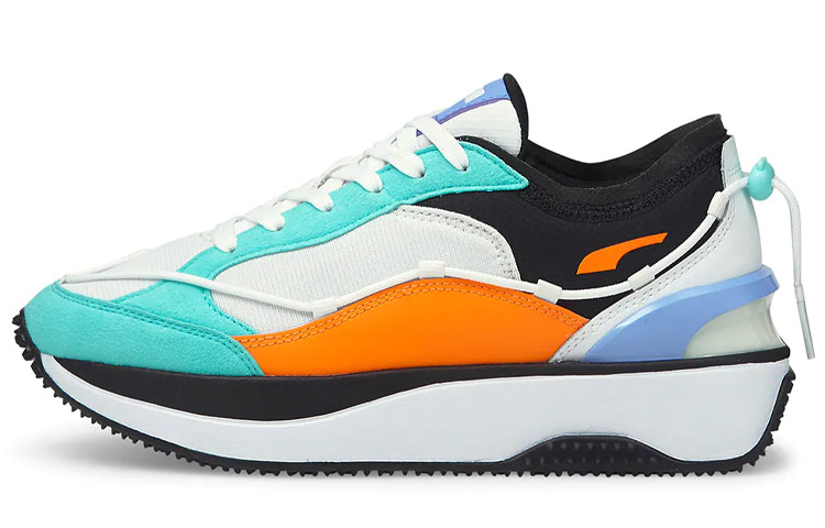 (W) Puma Cruise Rider 'White Blue Yellow'