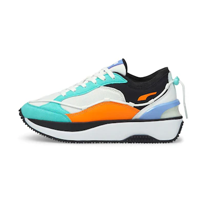 (W) Puma Cruise Rider 'White Blue Yellow'
