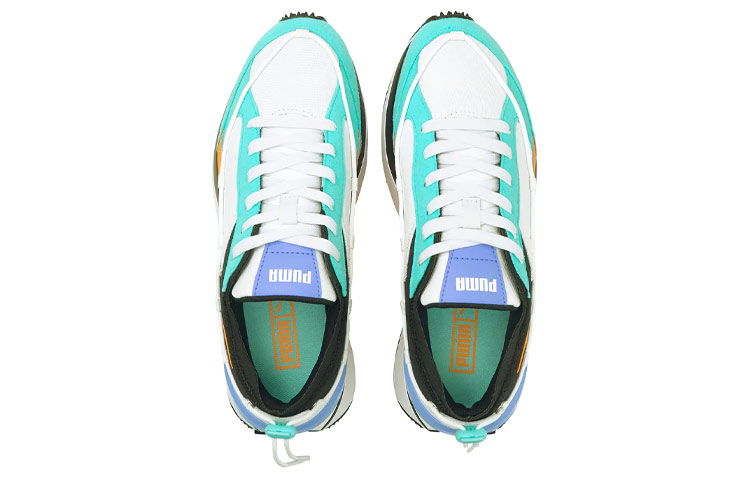 (W) Puma Cruise Rider 'White Blue Yellow' 圖 3