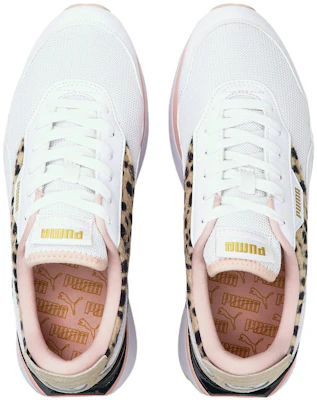 (Women) Puma Cruise Rider 'White Pink Leopard' 383988-01 Lookbook (Women) Puma Cruise Rider 'White Pink Leopard' 383988-01