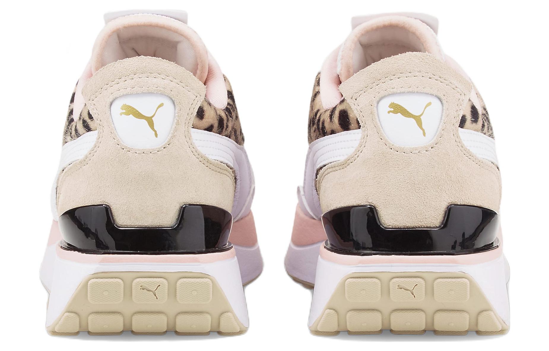 Shop (Women) Puma Cruise Rider 'White Pink Leopard' 383988-01