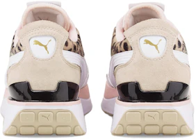 Shop (Women) Puma Cruise Rider 'White Pink Leopard' 383988-01